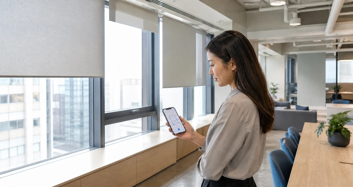 IoT blinds and curtain control app