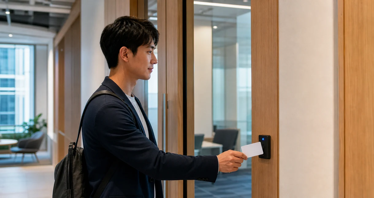 Octopus card access control and entry-record system